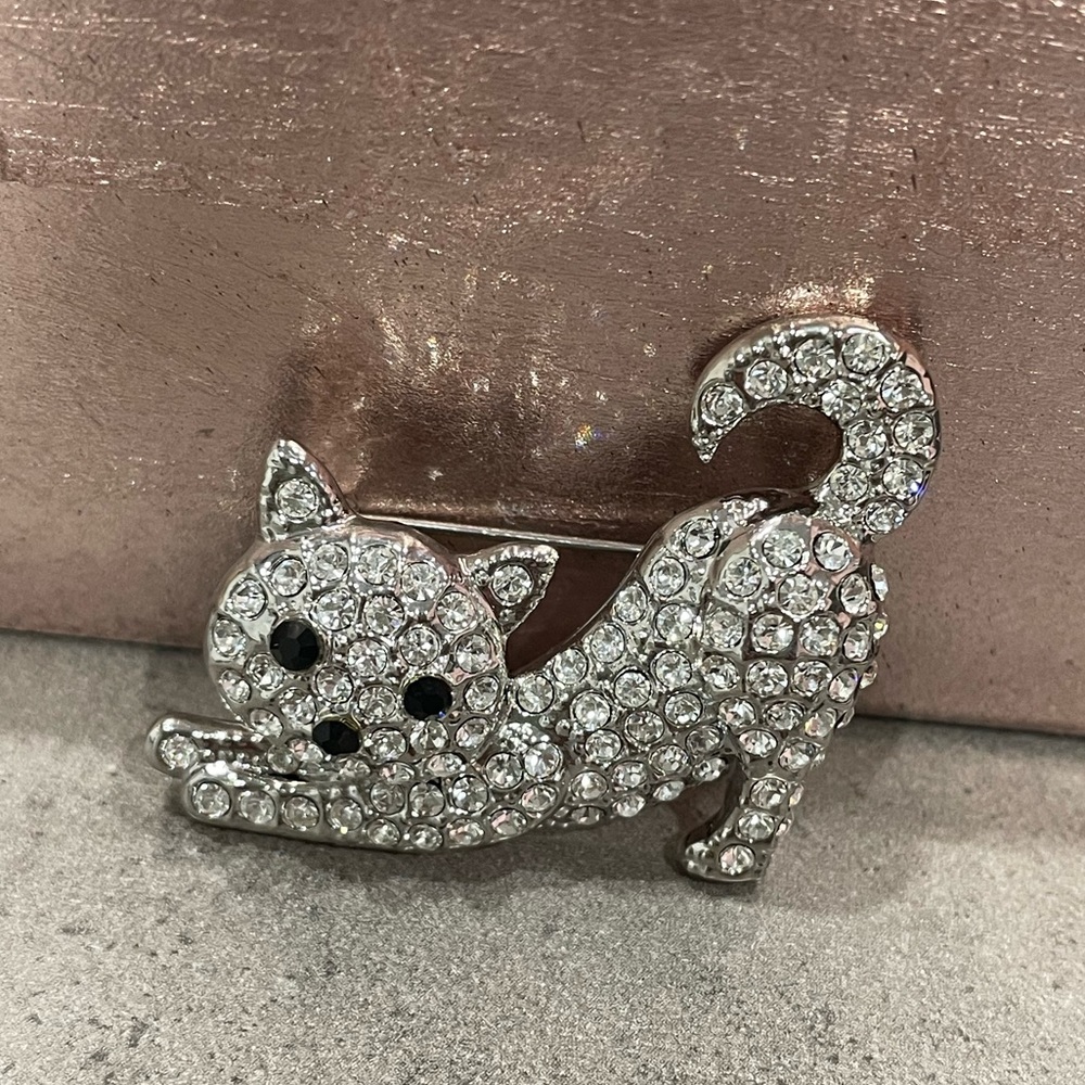 Cat brooch